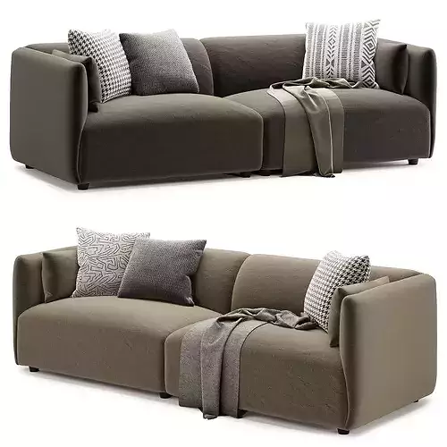 reform sofa 3D model 2