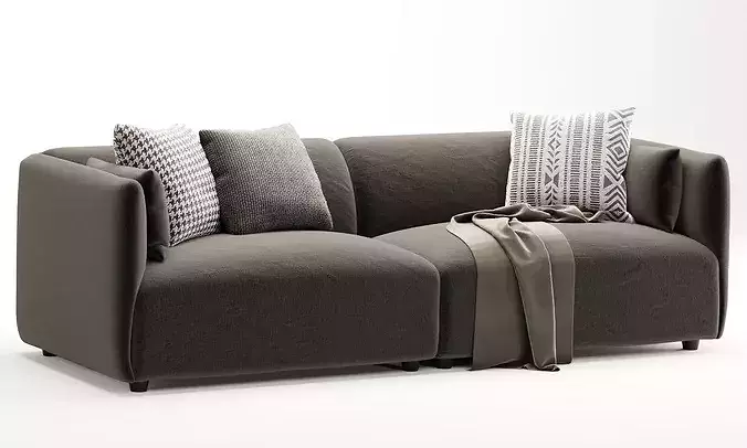 reform sofa 3D model 7
