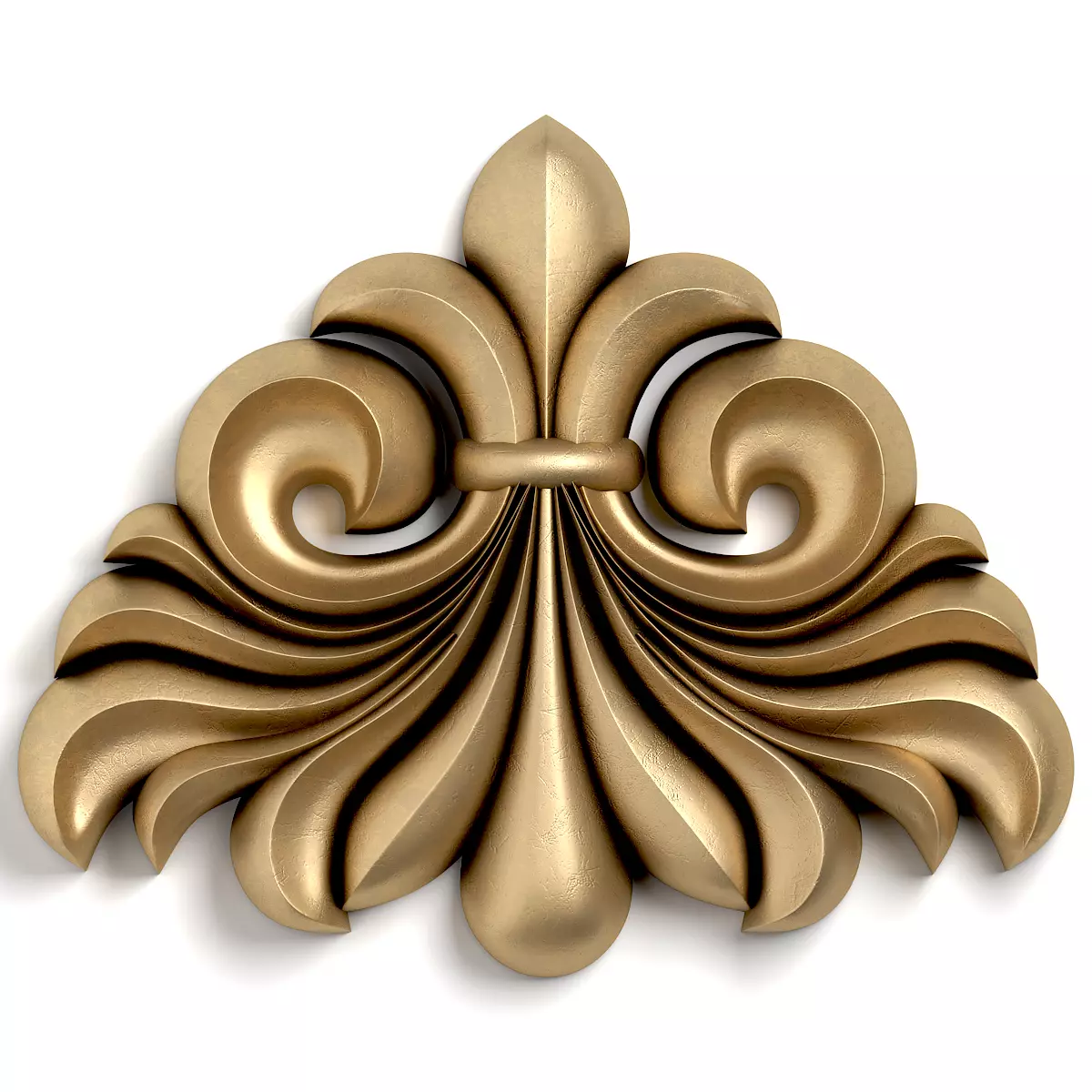 Carved Decor Central 9 3D model