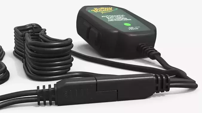 Battery Tender Junior 12V Automatic Charger Maintainer 3D model 6