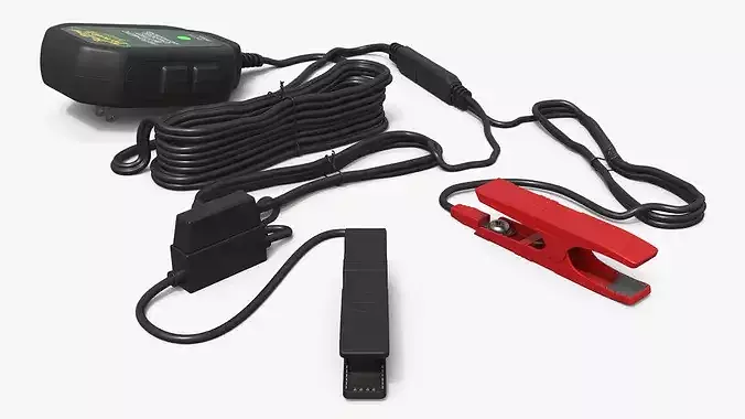 Battery Tender Junior 12V Automatic Charger Maintainer 3D model 3