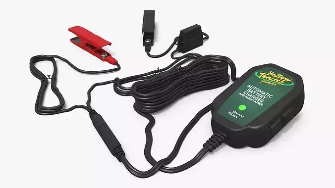 Battery Tender Junior 12V Automatic Charger Maintainer 3D model