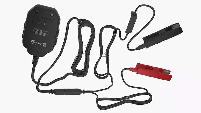 Battery Tender Junior 12V Automatic Charger Maintainer 3D model 4
