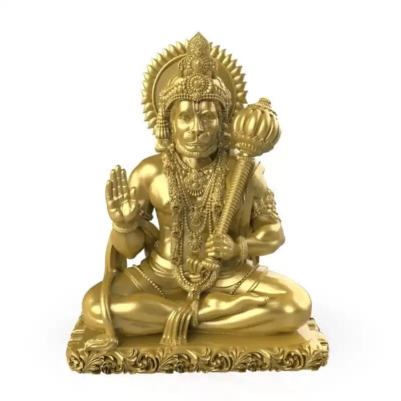 Hanumanji 3d cad file-2 3D print model