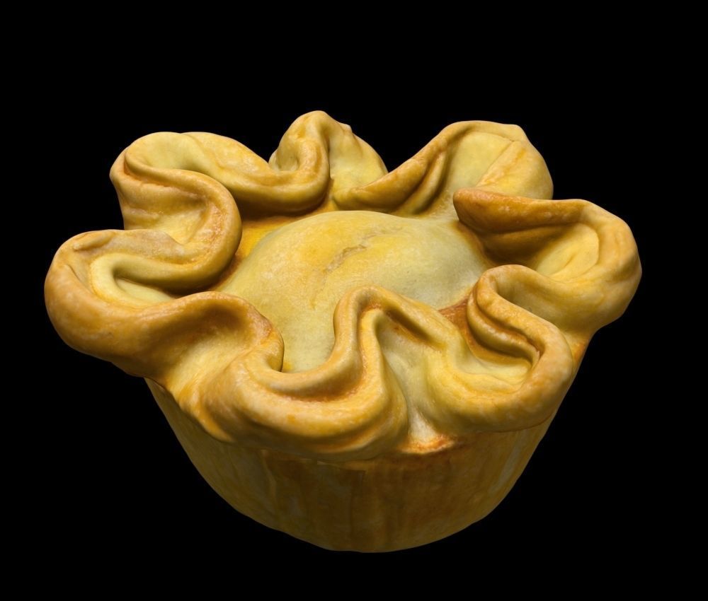 Mini Chicken Pot Pie 3D model_7
