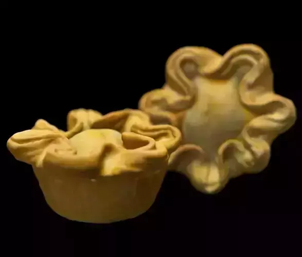 Mini Chicken Pot Pie 3D model