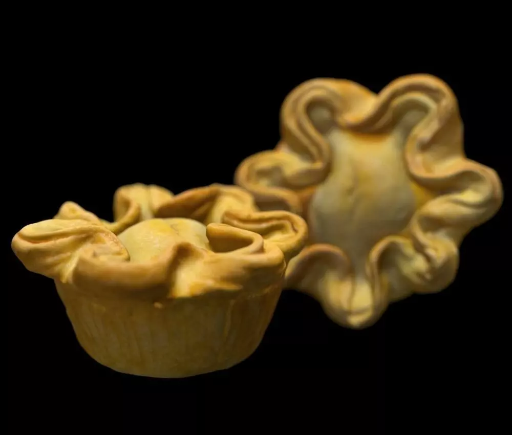 Mini Chicken Pot Pie 3D model_0