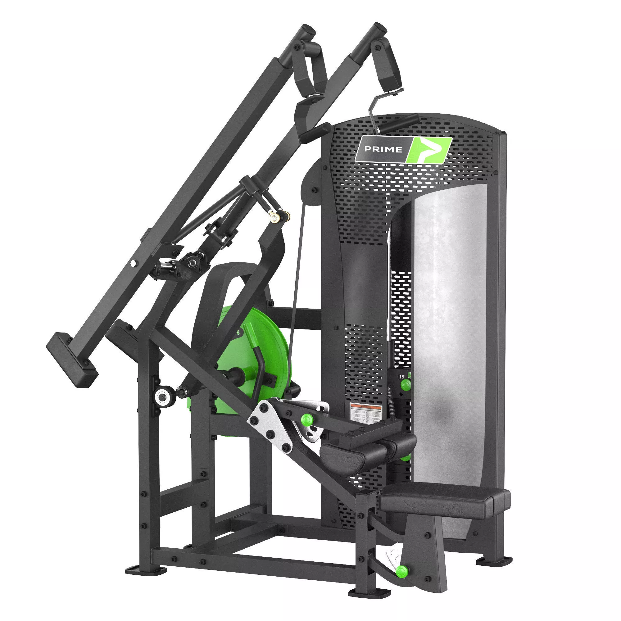 Prime HYBRID Lat Pulldown 3D model