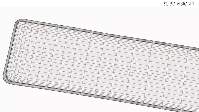 UAE Dubai Vehicle License Plate Type G Silver 3D model 7