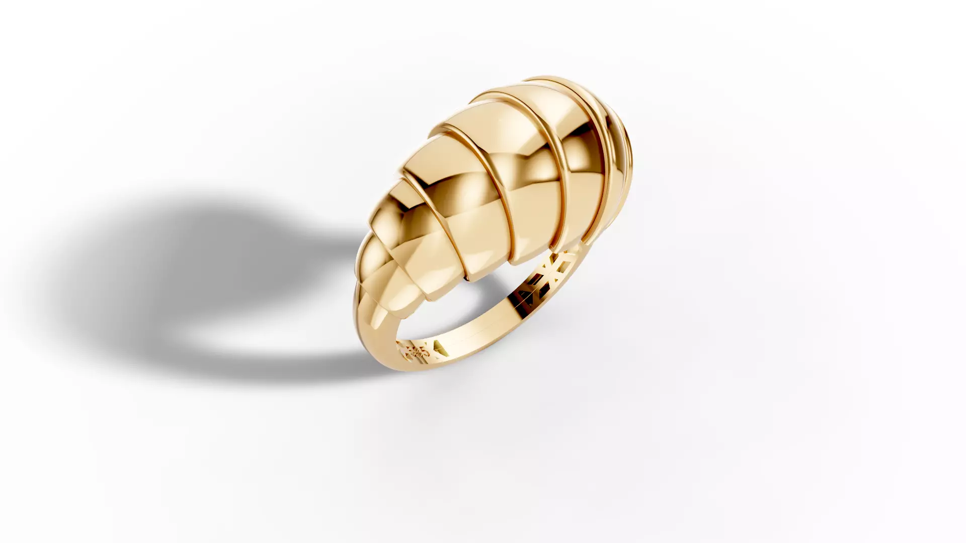 Orbital Drop Crossover Ring - Luxury Collection 009 3D print model
