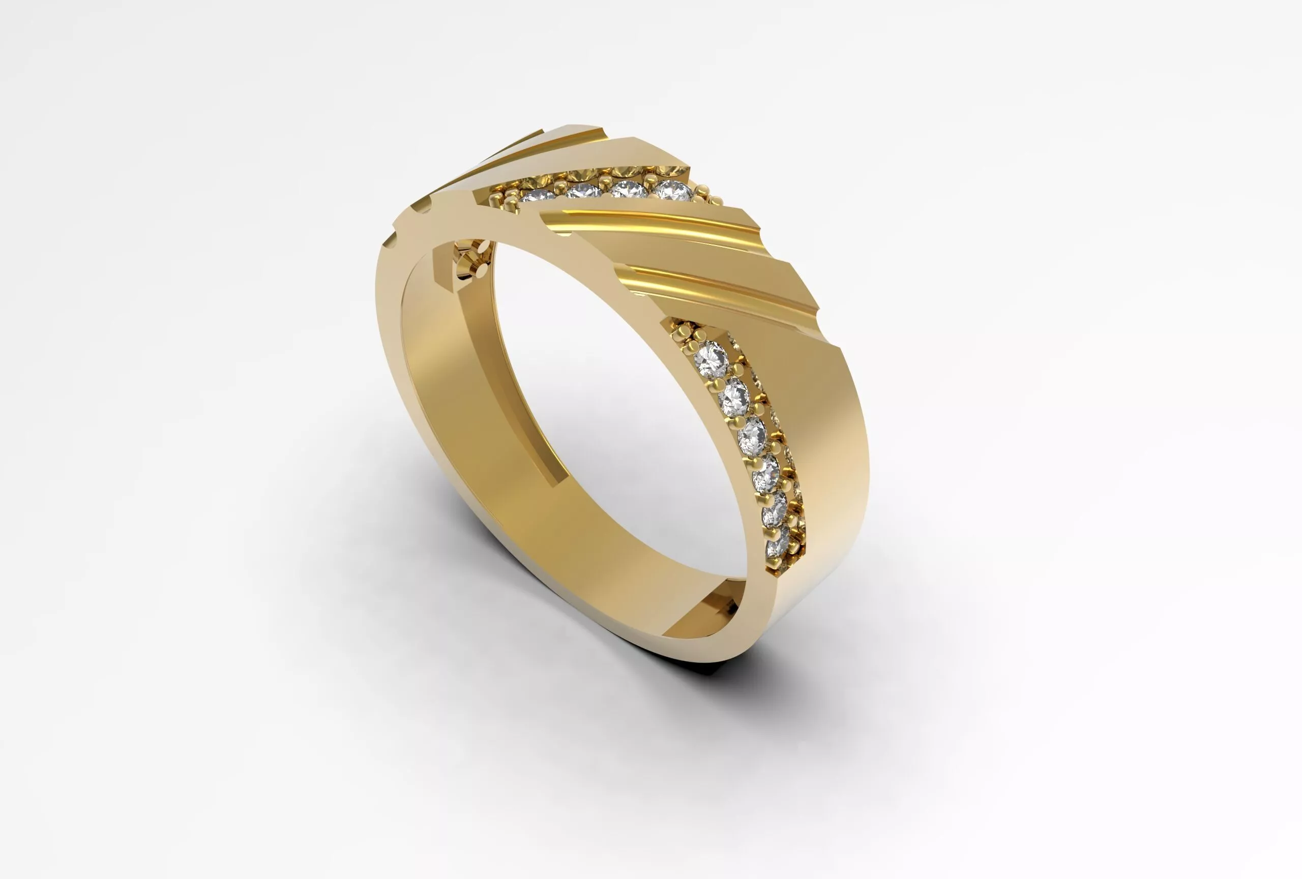 Ring set 3d print model 3D print model