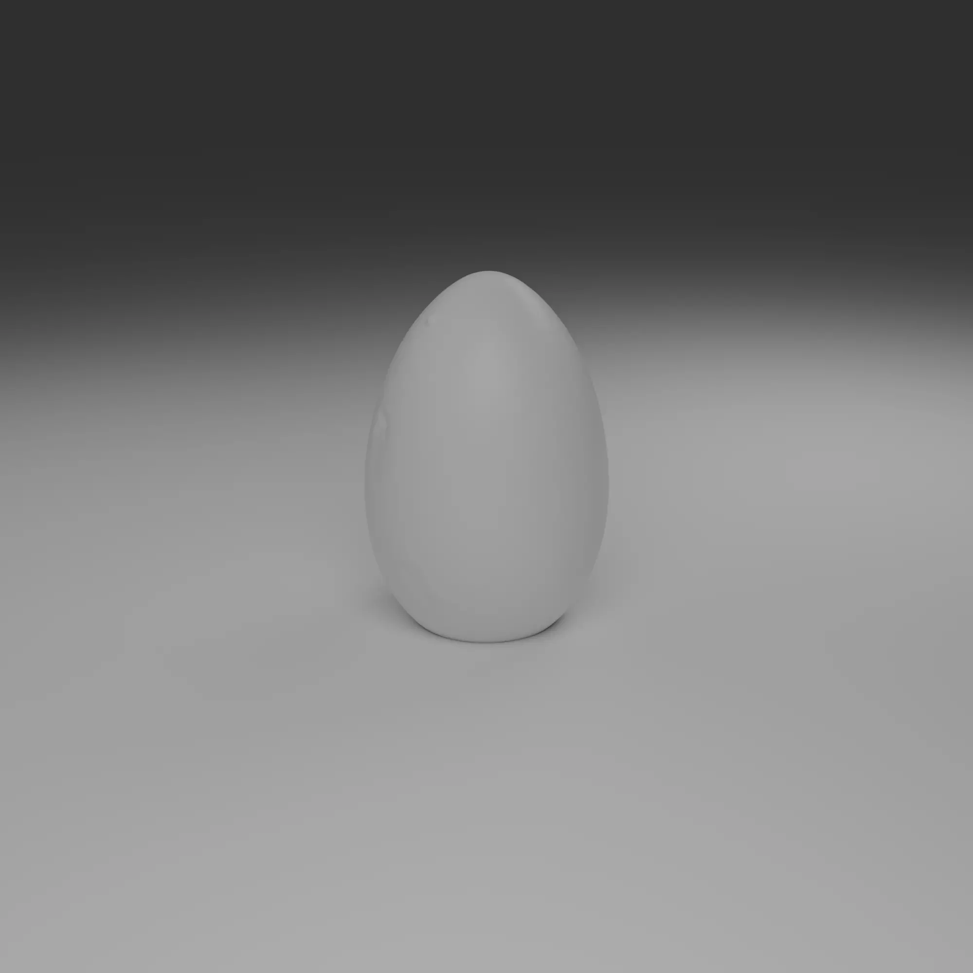 Decorative Textured Ceramic Egg 3D print model