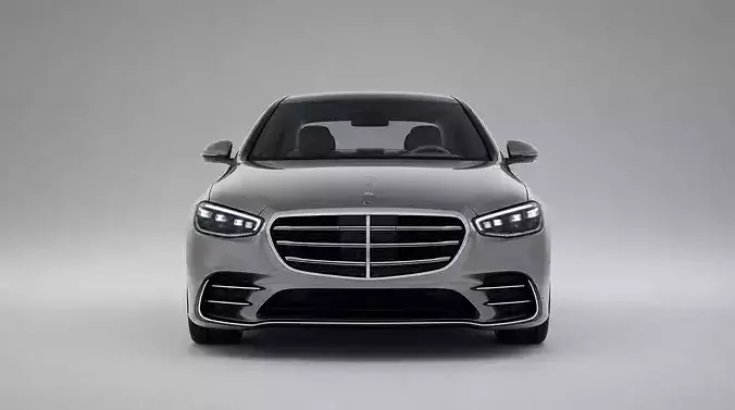 Mercedes Benz S Class Inspired 3D model 4