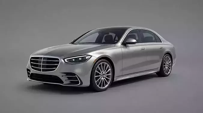 Mercedes Benz S Class Inspired 3D model 6