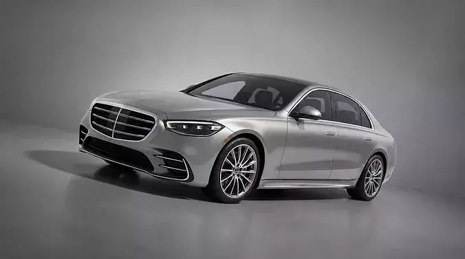 Mercedes Benz S Class Inspired 3D model 3