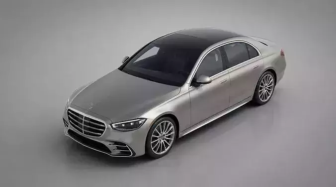 Mercedes Benz S Class Inspired 3D model 5