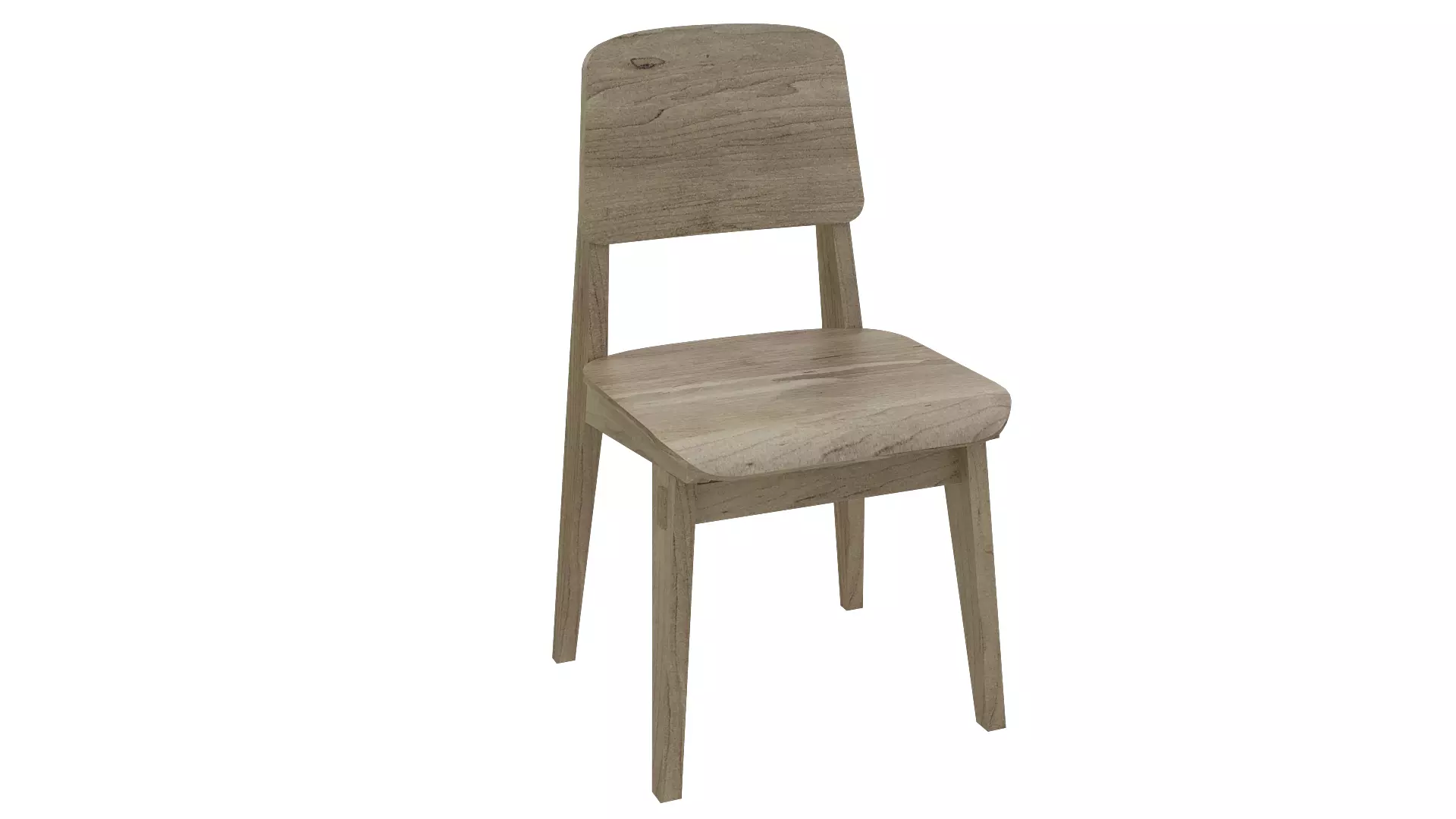 Chaise Tout Bois chair 3D model