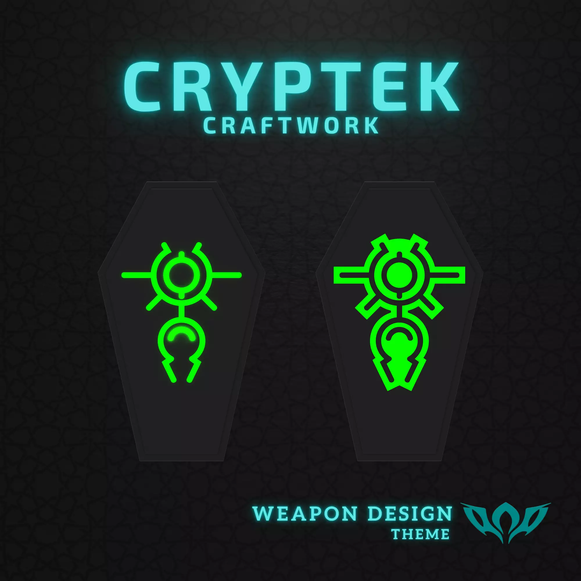 05 Warhammer 40K Necron Maynarkh Dynasty Coffin - 3D Print Free 3D print model