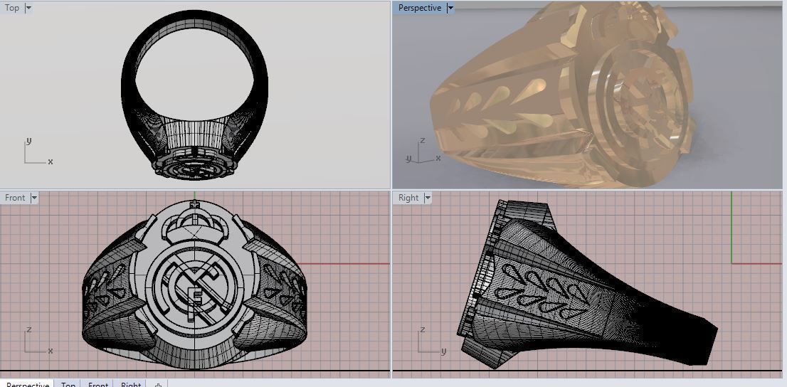 real madrid 3D print model_1
