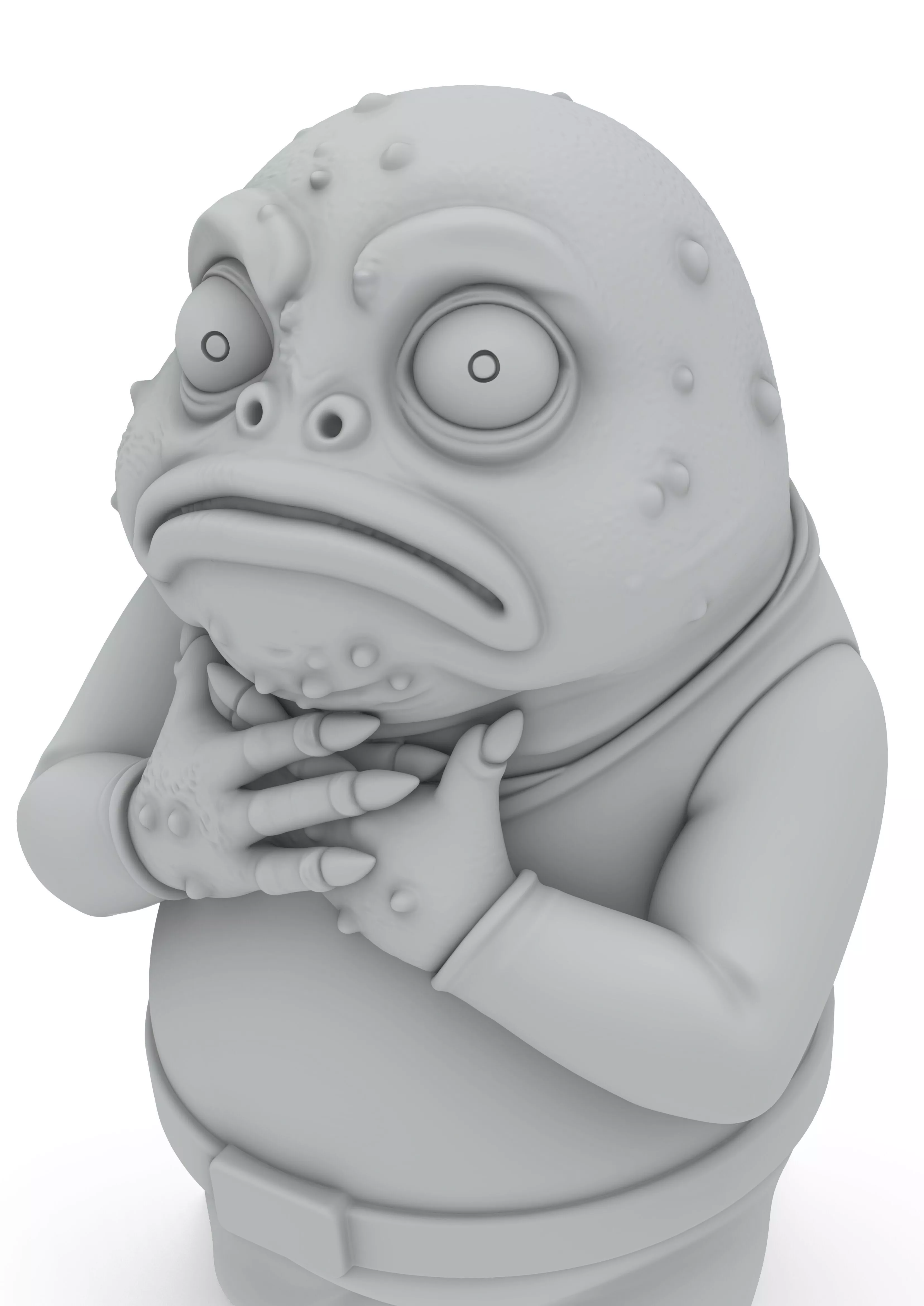 Fantasy Goblins Chibi Monster Human Animal 3D print model