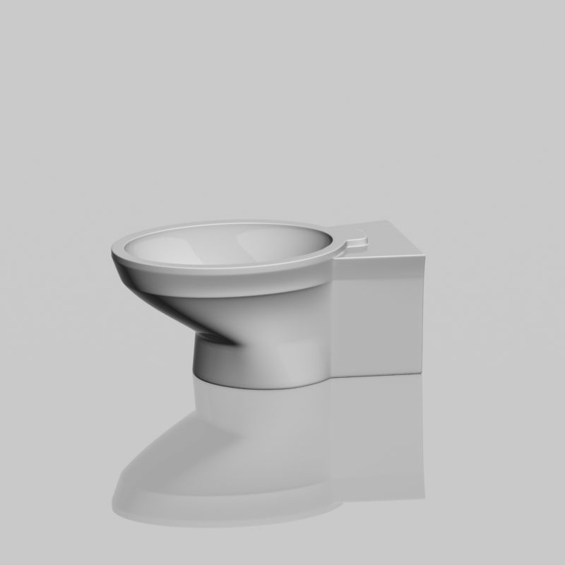 Toilet 001 3D model_8