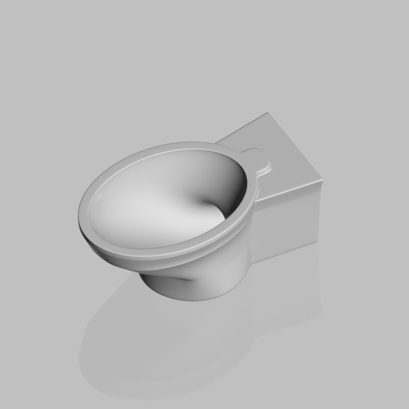 Toilet 001 3D model_11