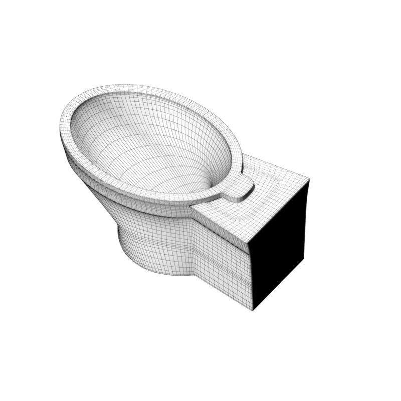 Toilet 001 3D model_15