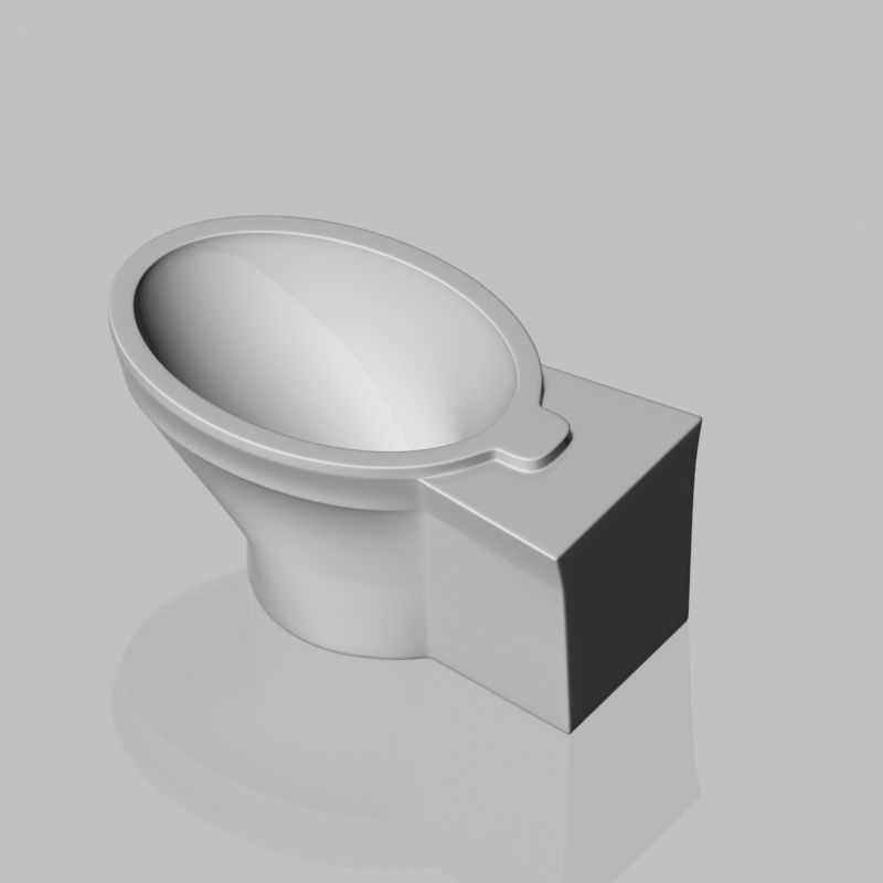 Toilet 001 3D model_12