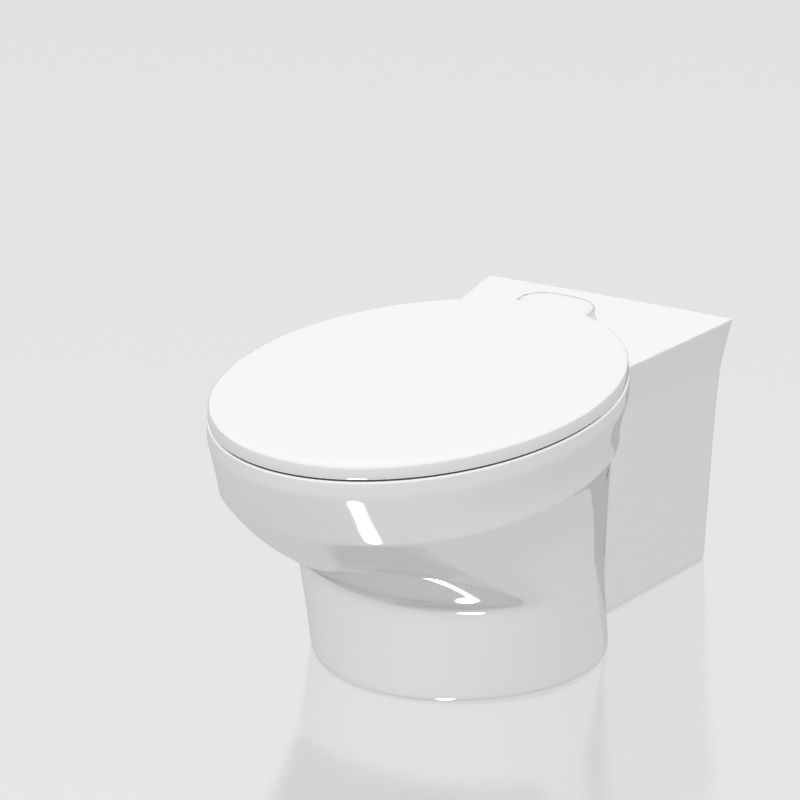 Toilet 001 3D model_3