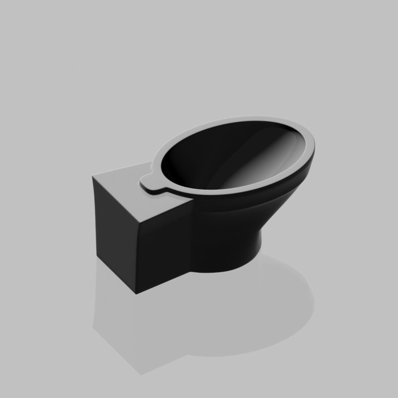 Toilet 001 3D model_10