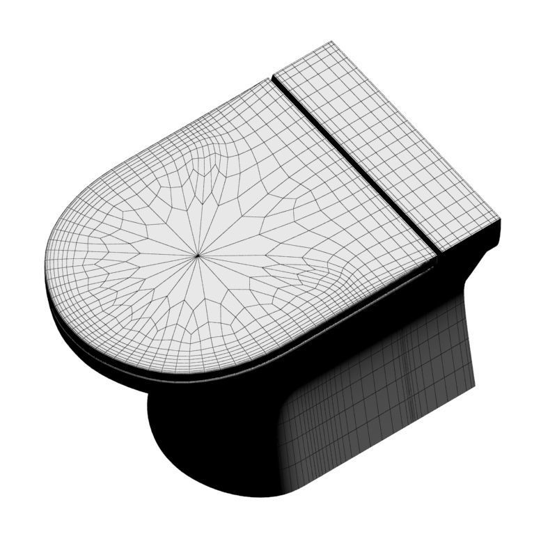 Toilet 002 3D model_27