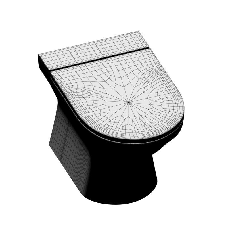 Toilet 002 3D model_25