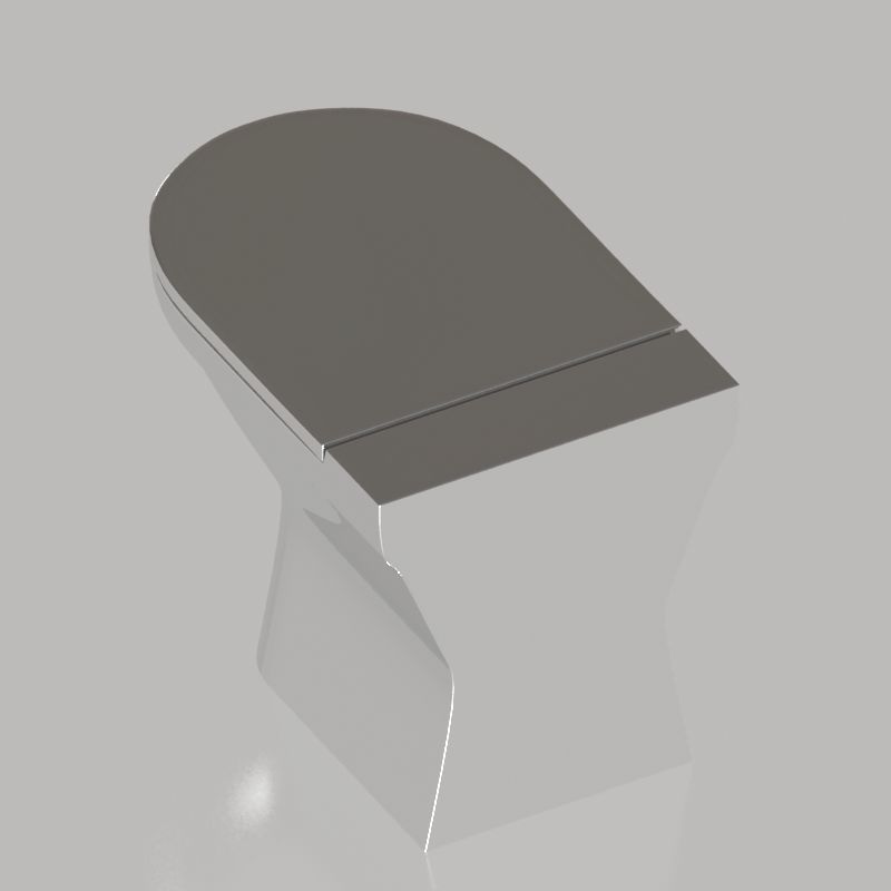 Toilet 002 3D model_8