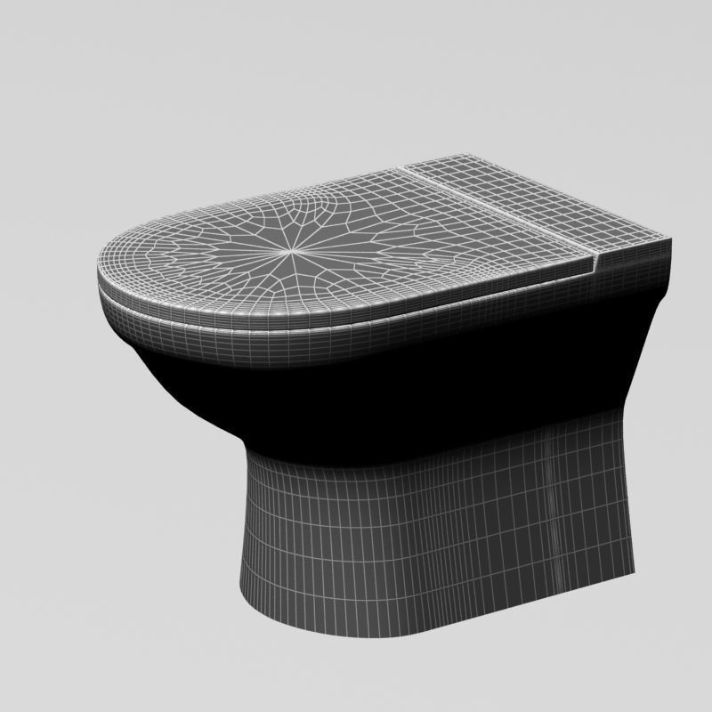 Toilet 002 3D model_7