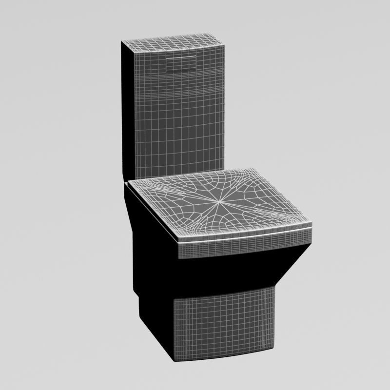 Toilet 003 3D model_5