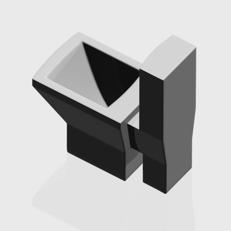 Toilet 003 3D model_9