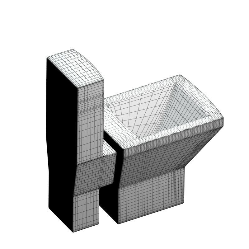 Toilet 003 3D model_16