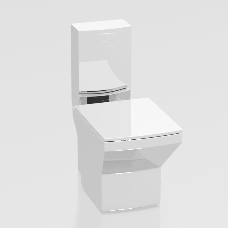 Toilet 003 3D model_1