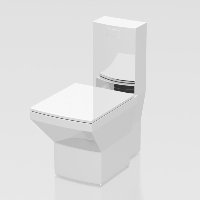 Toilet 003 3D model_2