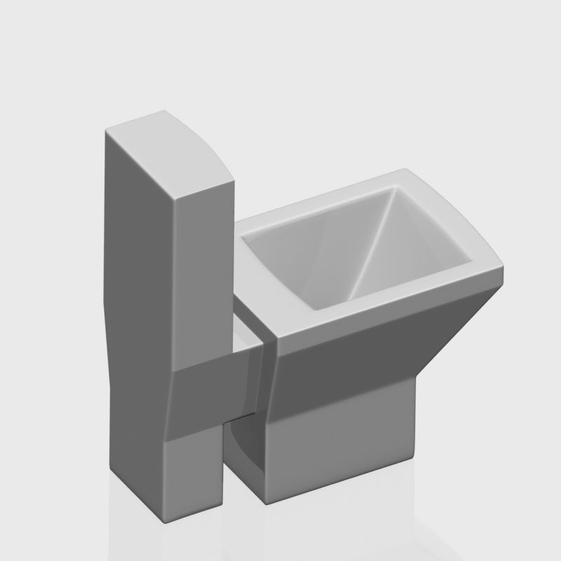 Toilet 003 3D model_10