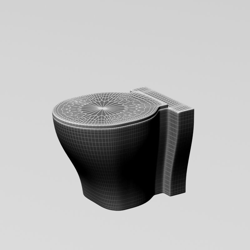 Toilet 005 3D model_7