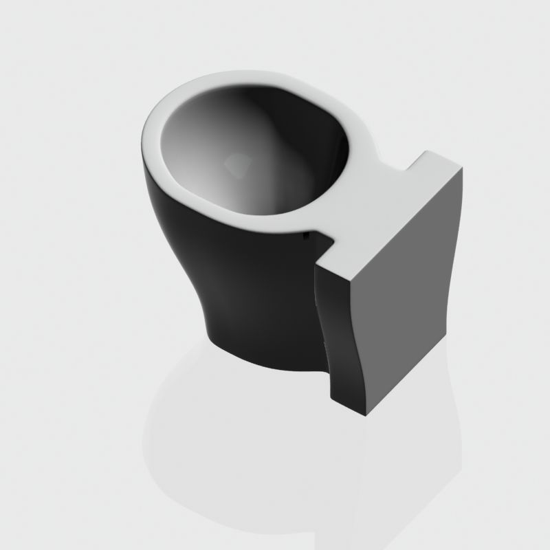 Toilet 005 3D model_9
