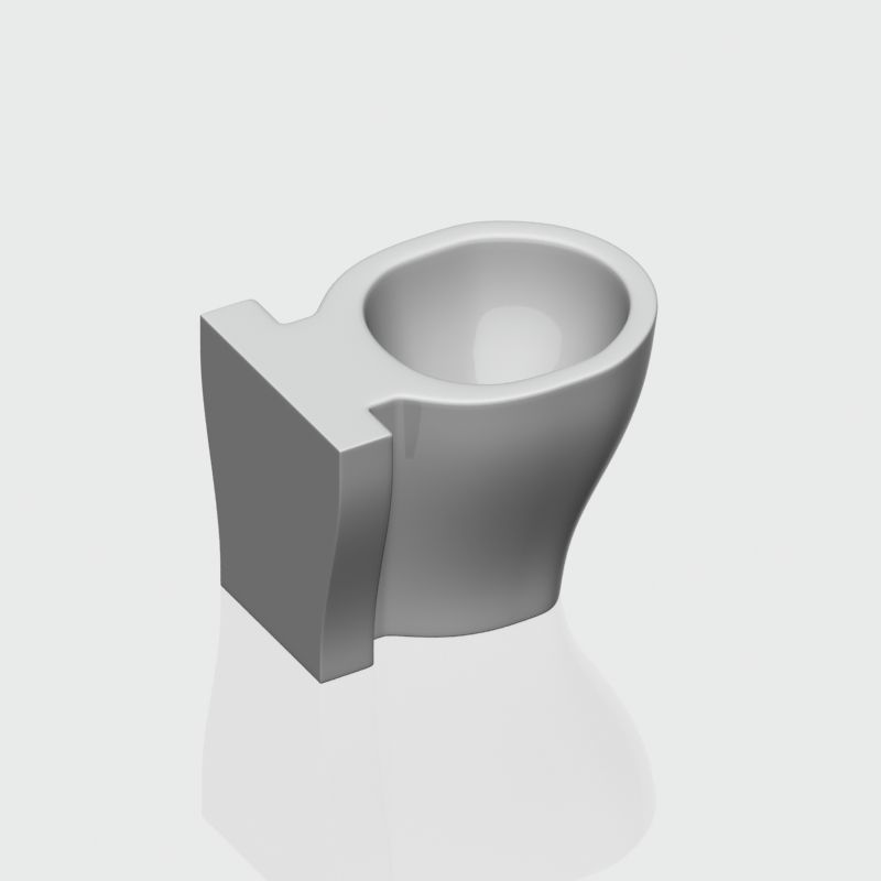 Toilet 005 3D model_10