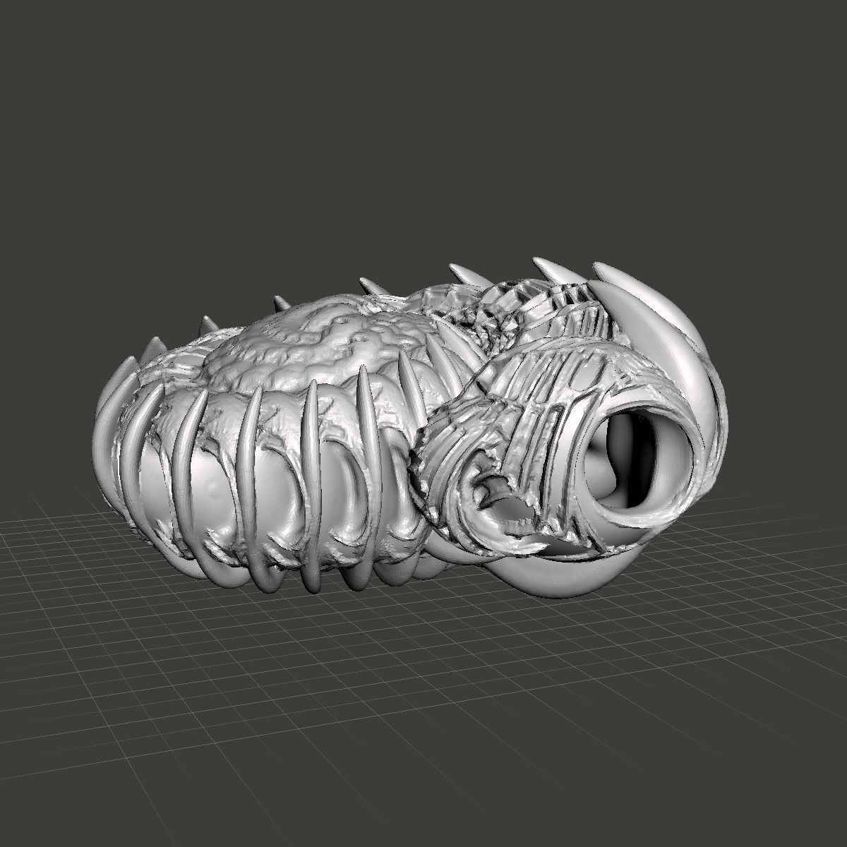 Martian Shell Aranea 3D print model_9