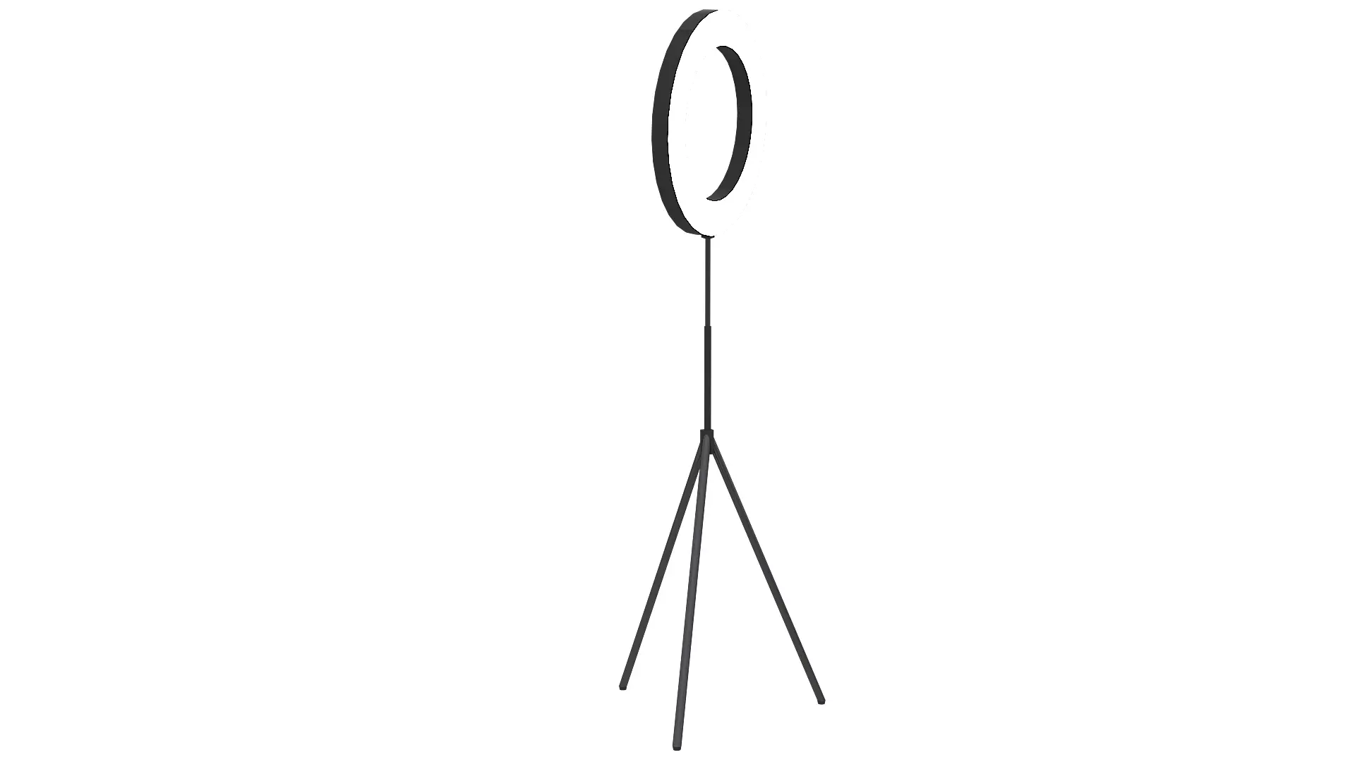 Halo floor lamp 3D model