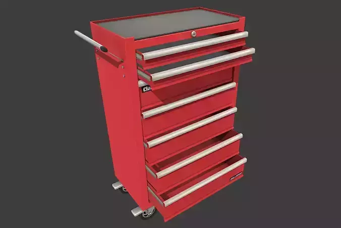 Toolchest tool cabinet on wheels