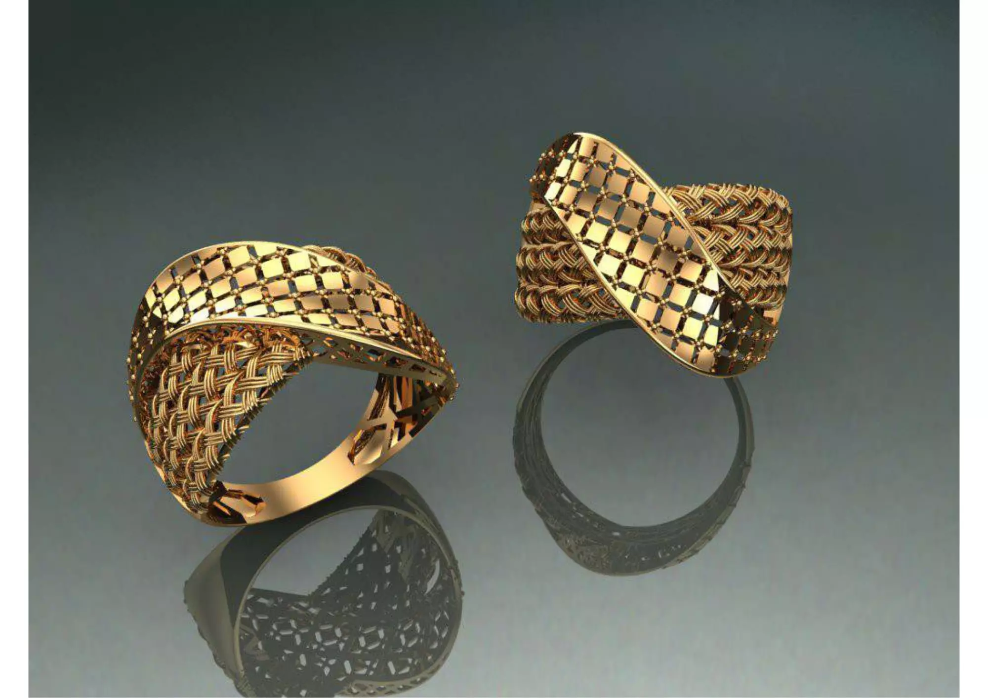 Beautiful Turkish Ring 3D print model
