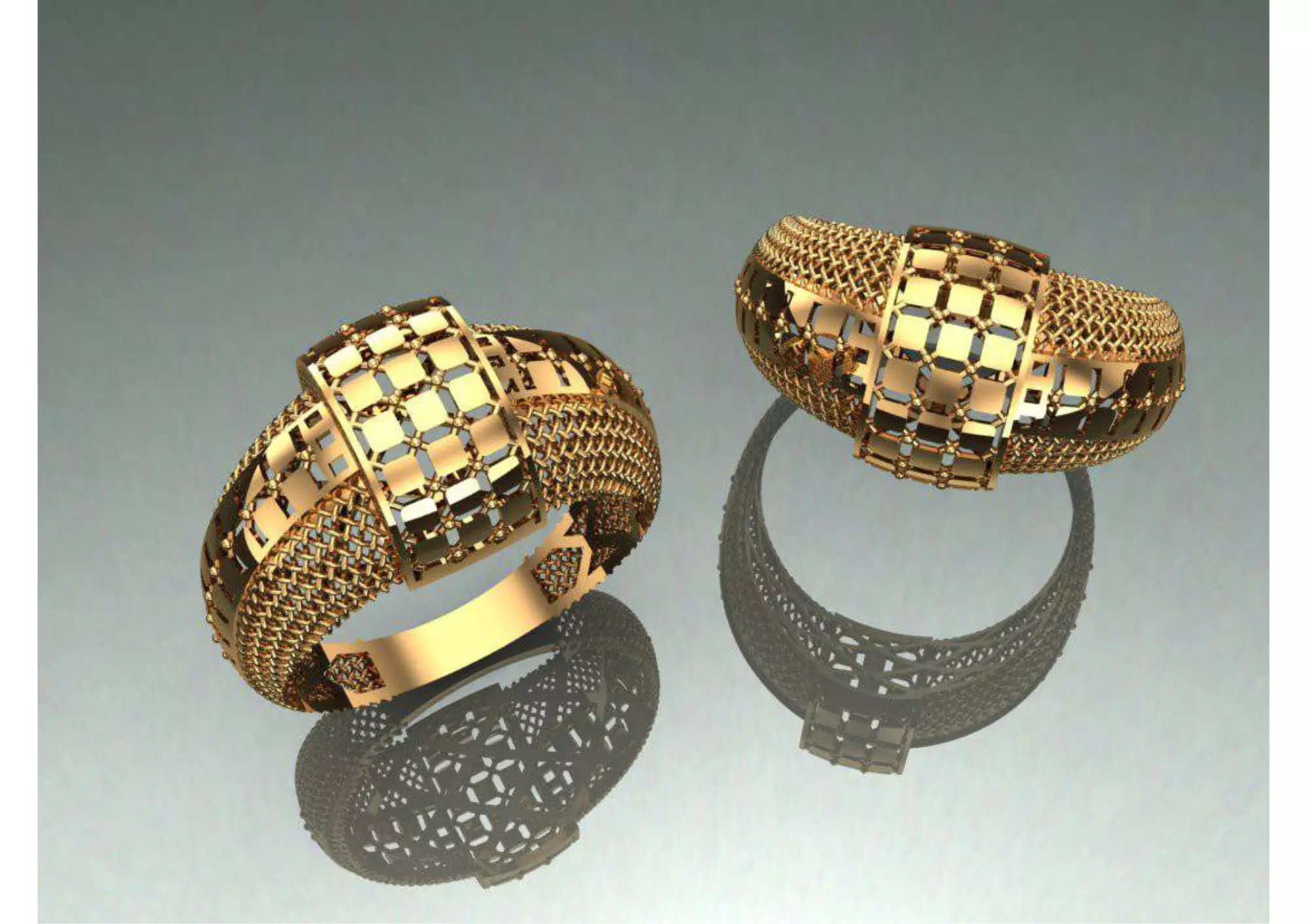 Beautiful Turkish Ring 3D print model