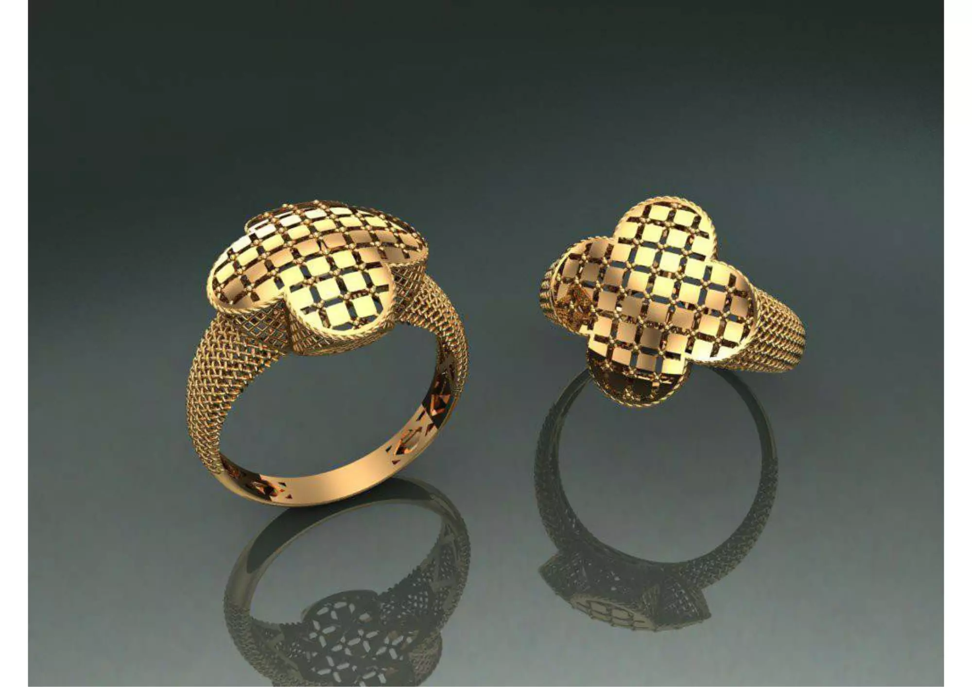 Beautiful Turkish Ring 3D print model