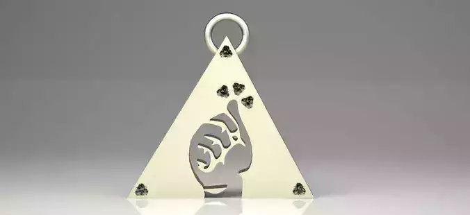 A Letter Pendant for Man  and Women Jewelery Pendant  3D print model